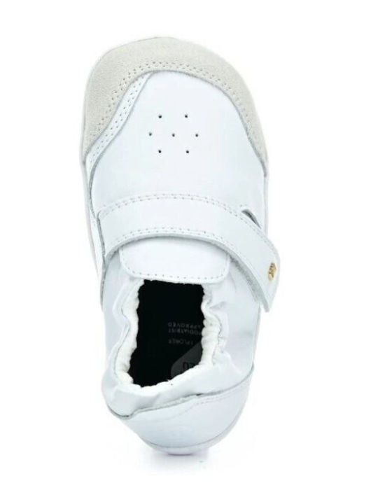 Xplorer Kids Sneakers Anatomic with Hoop & Loop Closure White