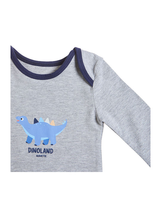 Tender Comforts Baby Bodysuit Set Long-Sleeved Multicolour 3pcs