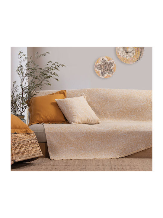 Nef-Nef Homeware Anais Ριχτάρι Πολυθρόνας Ζακάρ 170x180εκ. Purple 030968