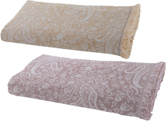 Nef-Nef Homeware Anais Cuvertură Pentru Canapea 3 Locuri P170xM300cm Galbenă