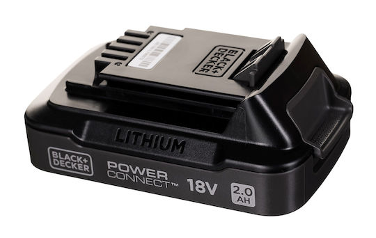 Black & Decker Επαναφορτιζόμενη Σκούπα Stick 18V Μαύρη REVSV18D1