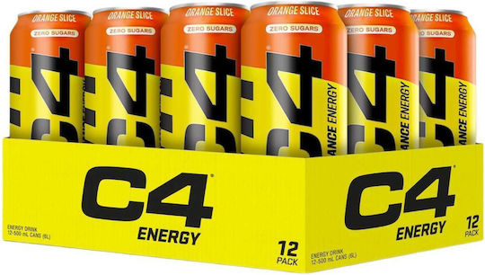 C4 Energy Drink Carbonated 12x500ml (cellucor) Bubblegum