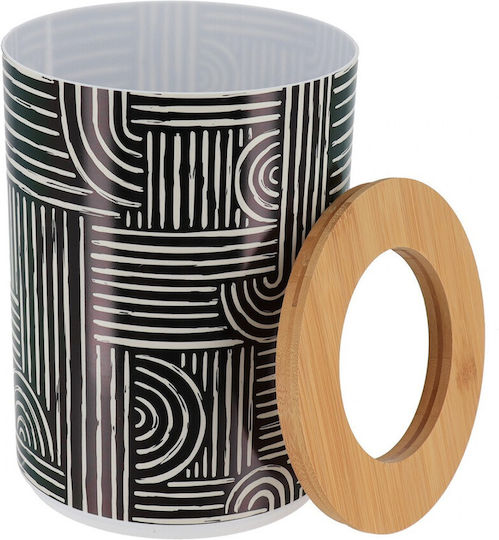 Atmosphera Ethnic Vibes Bamboo Καλαθάκι Μπάνιου Γκρι