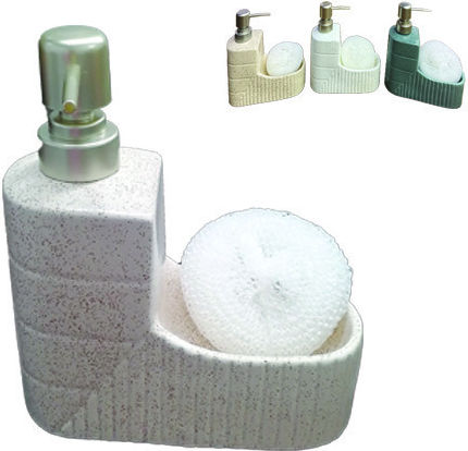 AGC Dispenser Κεραμικό με Θήκη για Σφουγγάρι