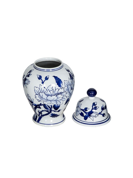 Artekko Decorative Vase Melania White 20x20x36cm
