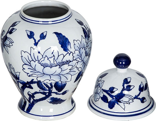 Artekko Decorative Vase Melania White 20x20x36cm
