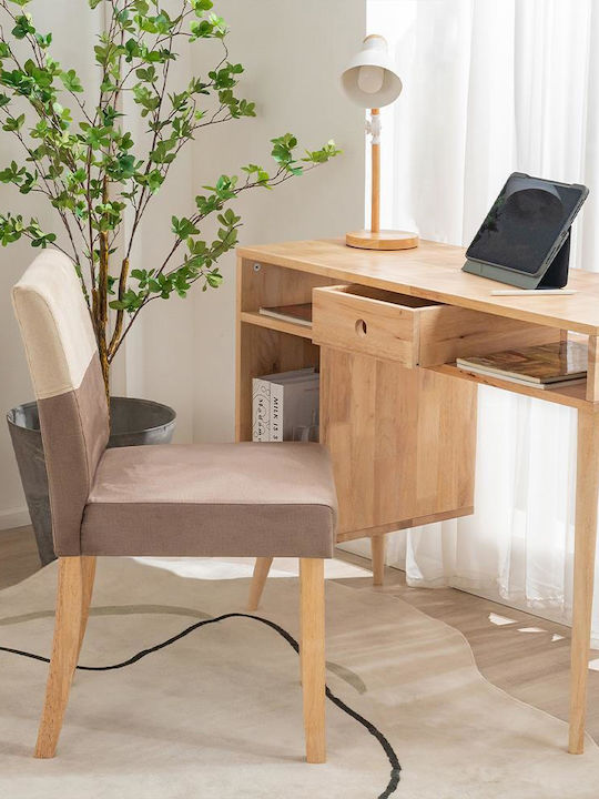 Desk made of Solid Wood Natural 100x40x77cm