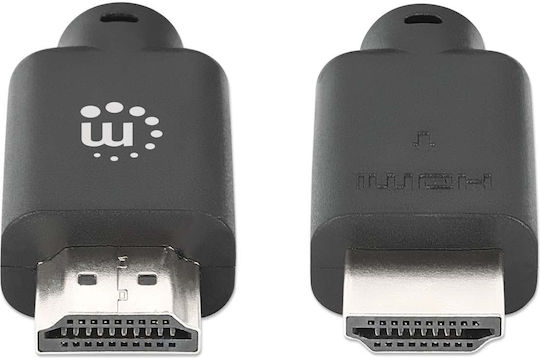 Manhattan HDMI 2.0 Premium High Speed 4K 60Hz HDR Cable HDMI Male - HDMI Male 1.5m Black