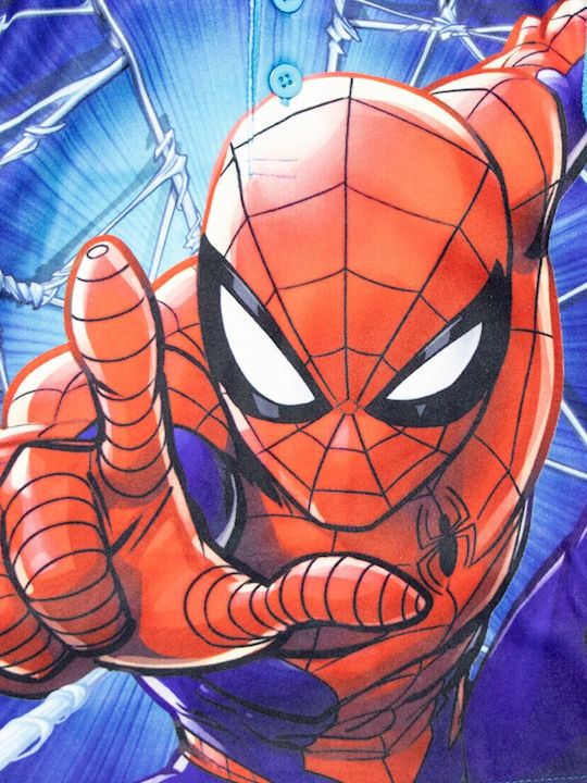 Marvel Kids' Pajamas Winter Fleece Blue