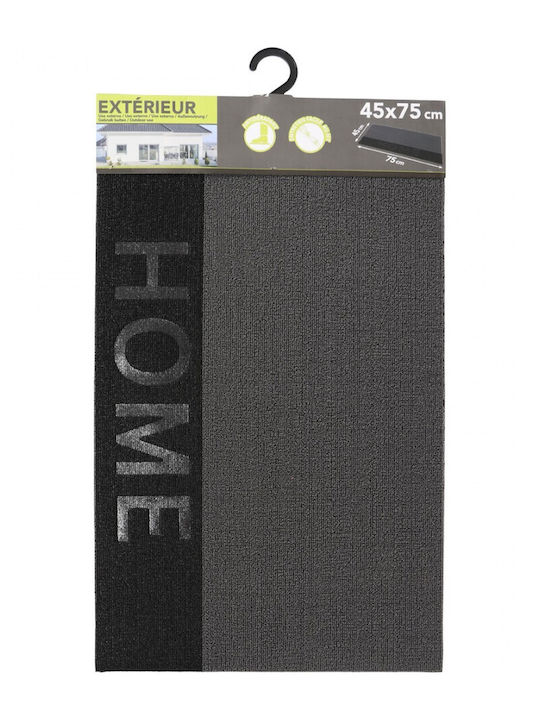 Atmosphera Πατάκι Εισόδου Home Μαύρο 45x75εκ.