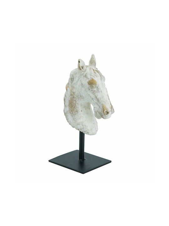 Artekko Decorative Horse made of Concrete Base 12x8x21.5cm 1pcs