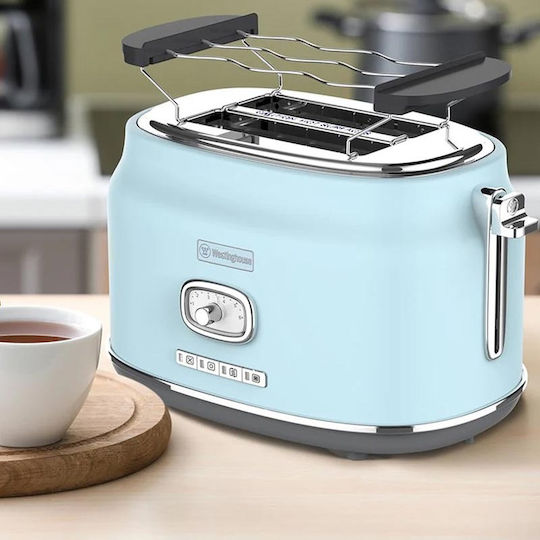 Westinghouse Φρυγανιέρα 2 Θέσεων 815W Μπλε