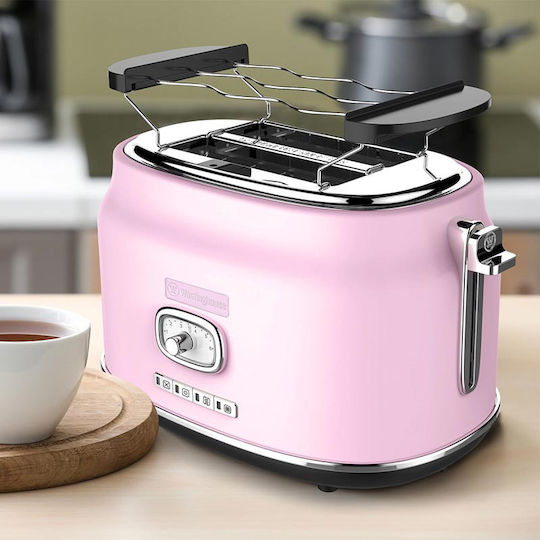 Westinghouse Toaster 2 Schlitze 815W Rosa