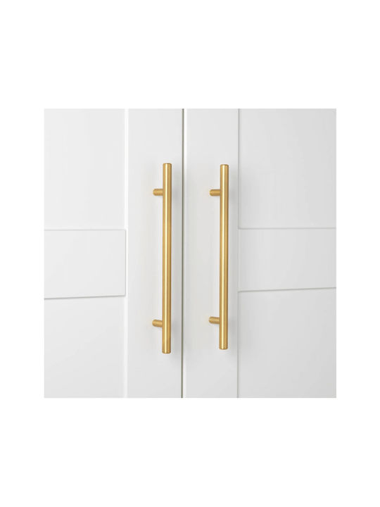 Import Hellas 4797 Handle Furniture made of Metallic Matte Gold 188mm (Center Distance 128mm) Importhellas-4797-128-GOLD 1pcs