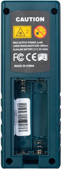 Ermenrich Reel Gk100 Laser Measurer 3-line Display Up To 100 Meter Measuring Range Horizontal Bubble Level Blue