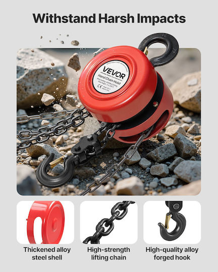 Vevor Lifting & Pulling Equipment in Rot Color