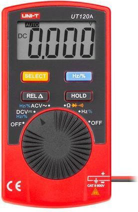 Uni-T Digitales Multimeter Herrenuhren mit AC / DC / Widerstandsmessung UT120A