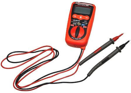 Wurth Digitales Multimeter mit AC / DC / Widerstandsmessung 071553390
