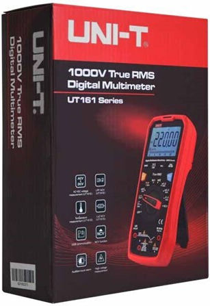 Uni-T Digital Multimeter True RMS with AC / DC / Resistance / Capacitance / Temperature Measurement UT161D