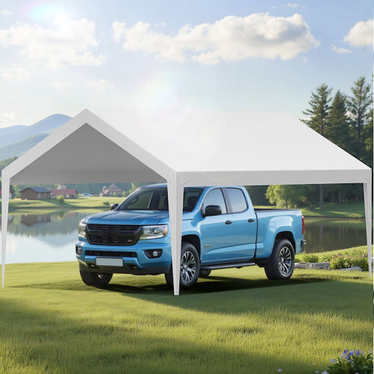 Vevor Gazebo Cover White with PU Coating 3x3.6m