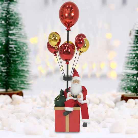 Dekorativer Weihnachtsmann Rot aus Kunststoff
