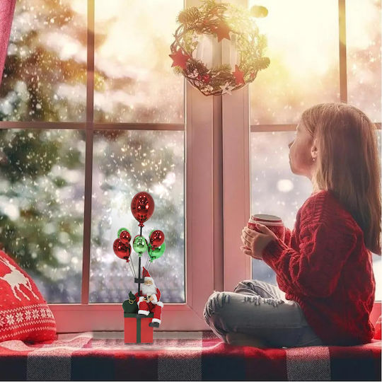 Dekorativer Weihnachtsmann Aufblasbarer Rot aus Kunststoff
