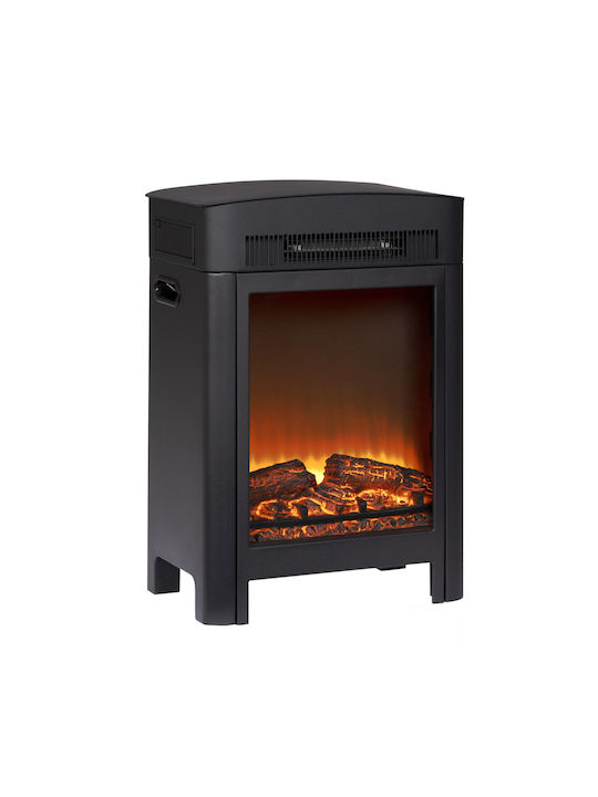 Alpina Appliances Luzern Floor Electric Fireplace 1800W 41x59cm Black