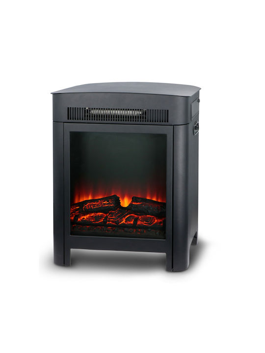 Alpina Appliances Luzern Floor Electric Fireplace 1800W 41x59cm Black