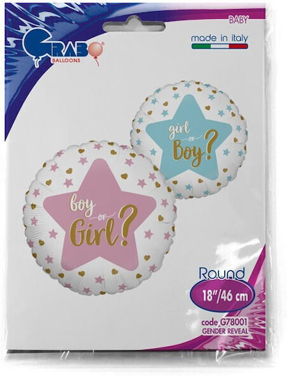 18″ Μπαλόνι “boy Girl” Gender Reveal 46εκ G78001 Bal-g78001