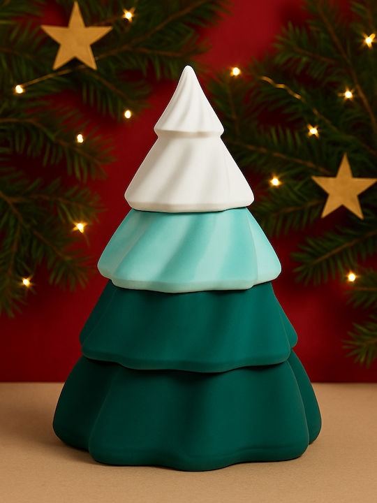 Christmas Tree Christmas Candle 20x12cm Butter Caramel