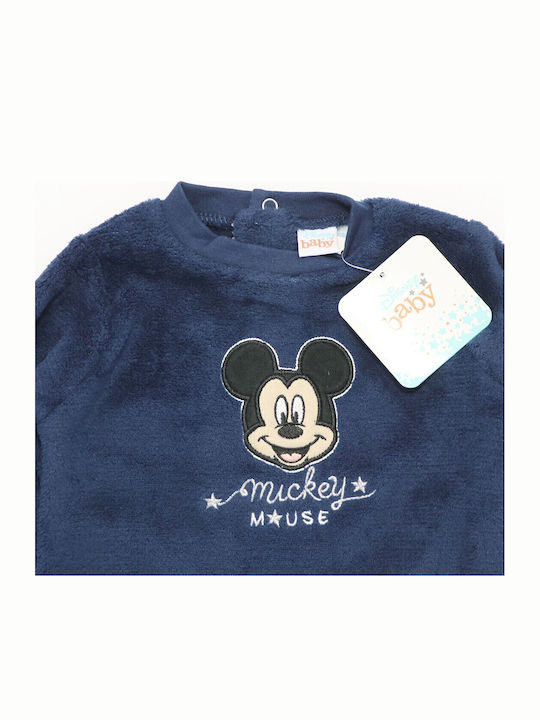 Kinderhemd Langarm Coral, Navy, Dark Blue Baby Mickey Mouse