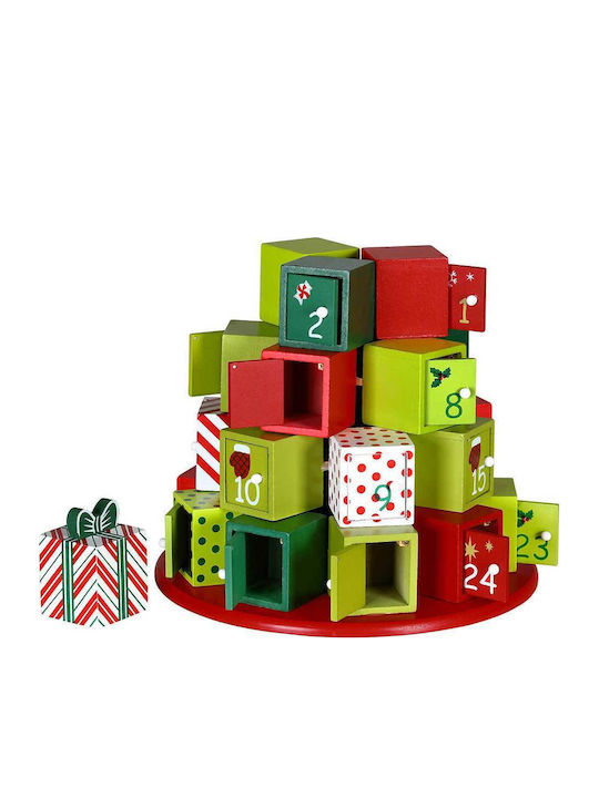 Bakaji Weihnachtsaccessoires Kalender der Rückwärtszählung