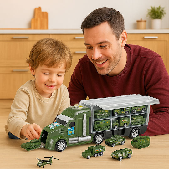 Bakaji Camion Militar Pentru 3+ Ani