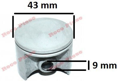 Komplette Kettensäge Kolben Makita Dcs 460 Dcs 461 Ø43mm