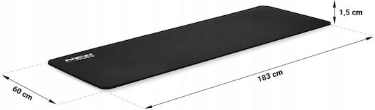 NEO Sport Exercise Mat Black (183x60cm)