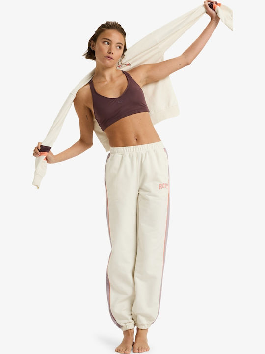 Essential Energy Sweatpants Jogger Fleece Whisper White