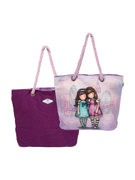 Santoro Kids Bag Beach Bag Lilac 58cmx38cmx20cmcm Santoro Kids Bag Beach Bag Lilac 58cmx38cmx20cmcm