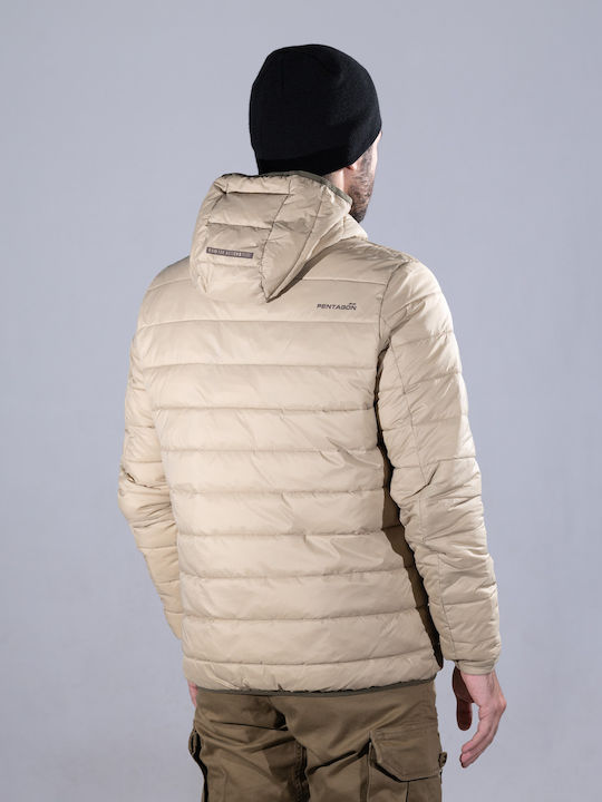 Pentagon Aurora 2.0 Puffer Jagdjacke Khaki