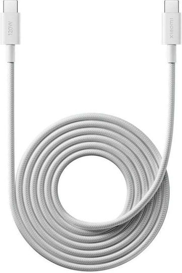 Xiaomi Braided USB 4 Video Cable USB-C male - USB-C 240W PD Μαύρο 1m BHR087BGL