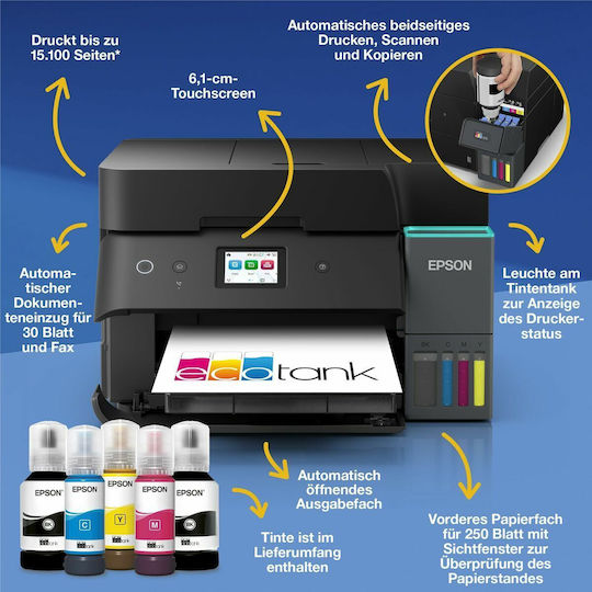 EcoTank ET-4950 Colour All In One Inkjet Printer