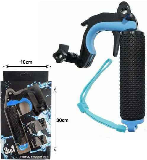 560011 Action Camera 4K Ultra HD Υποβρύχια (με Θήκη) Μαύρη