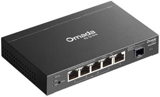 TP-LINK SG2206MP Managed L2 PoE+ Switch with 6 Gigabit (1Gbps) Ethernet Ports and 6 SFP Ports