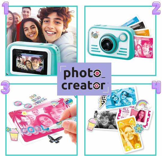 Studio Creator Kinderkamera 32MP mit Thermodruck Schwarz