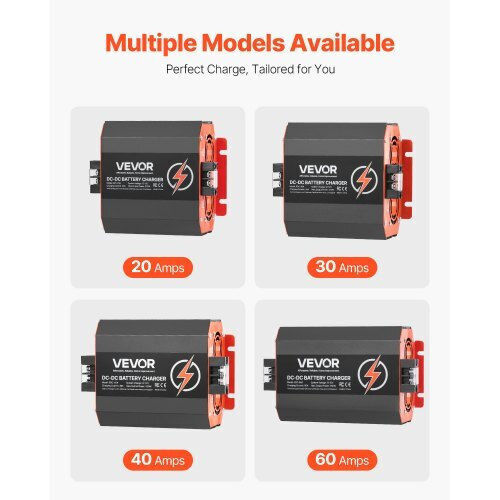 Vevor ZLDZLDDYSRCDCJ0ZKV9 12V 40A Lead Acid Battery Charger