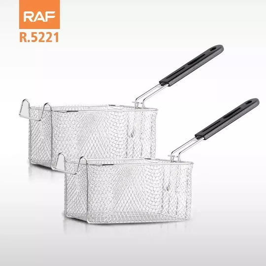 Raf Electric Fryer Double 5kW Capacity 2x5.5lt