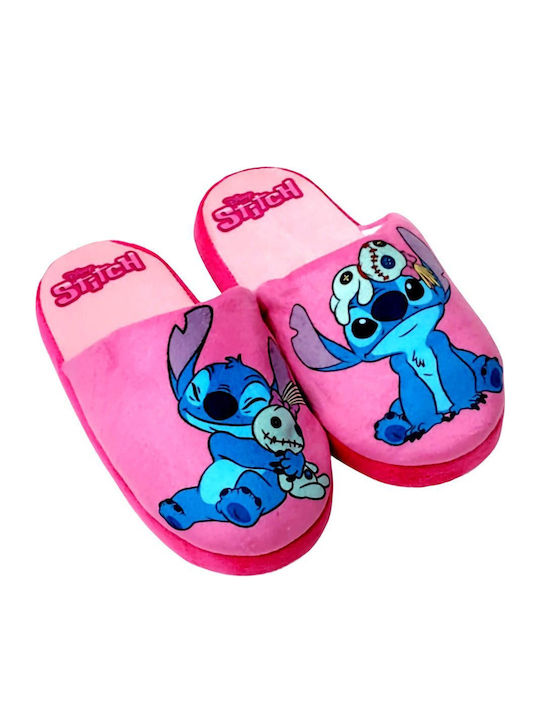 Παντόφλες Ροζ Stitch