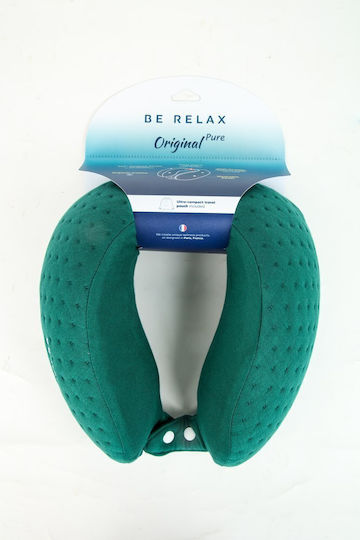 Be Relax Wellness Original Travel Pillow 29x26x12cm Green