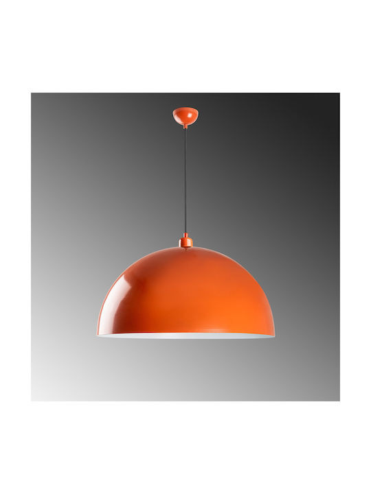 Opviq Kure Pendant Light Orange with Socket E27 60x60x135cm