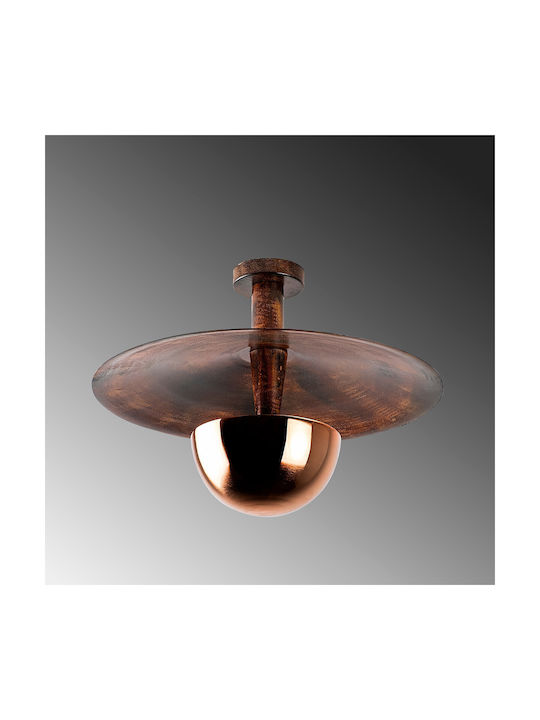 Opviq Kurt Pendant Light Orange with Socket G9 48x48x35cm