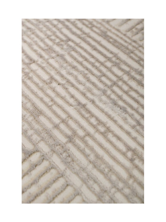 Βιοκαρπέτ Senbrun Χαλί Ορθογώνιο White, Cream 140x200cm